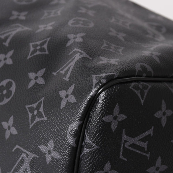 新品同様 LOUIS VUITTON ルイヴィトン キーポル バンドリエール55 ボストンバッグ M40605 モノグラムエクリプス 中古 4a004167