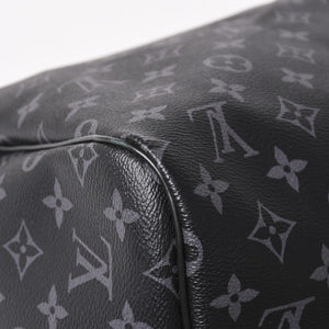 新品同様 LOUIS VUITTON ルイヴィトン キーポル バンドリエール55 ボストンバッグ M40605 モノグラムエクリプス 中古 4a004167