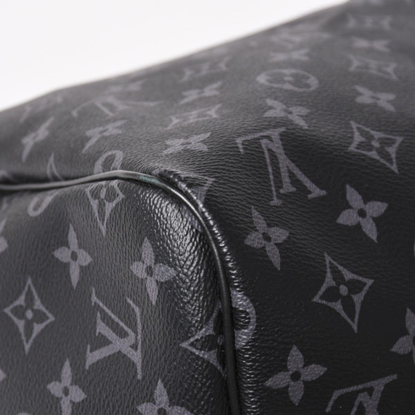 新品同様 LOUIS VUITTON ルイヴィトン キーポル バンドリエール55 ボストンバッグ M40605 モノグラムエクリプス 中古 4a004167