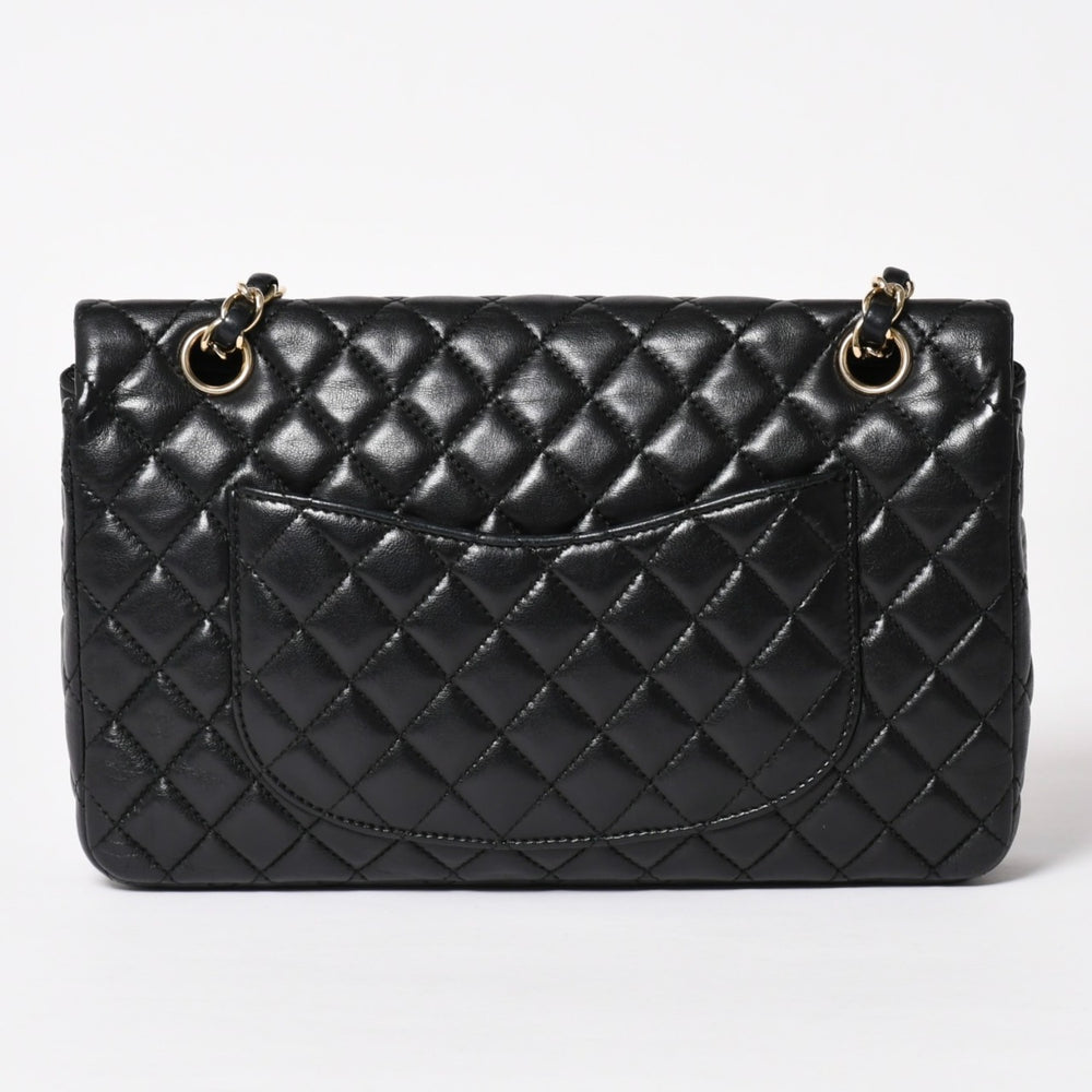 極美品 CHANEL シャネル マトラッセ25 チェーンショルダーバッグ A46514 12番台 バレンタイン限定 ココマーク ラムスキン 中古 4a003835