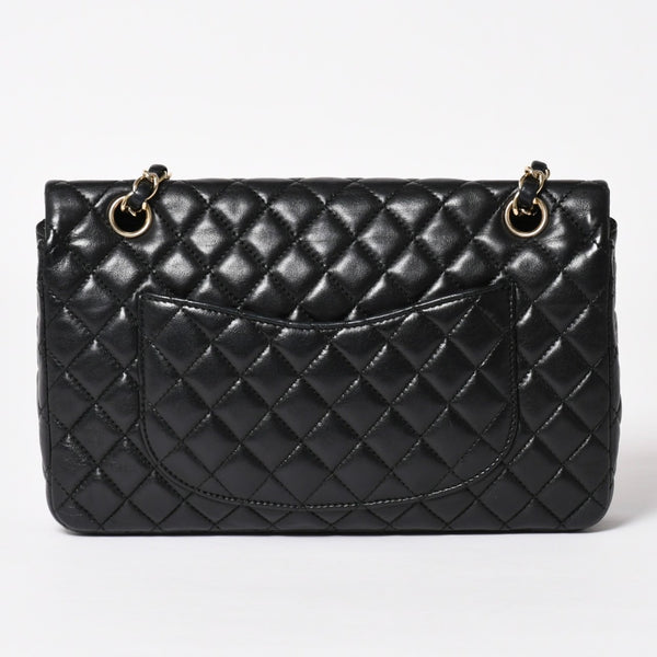 極美品 CHANEL シャネル マトラッセ25 チェーンショルダーバッグ A46514 12番台 バレンタイン限定 ココマーク ラムスキン 中古 4a003835