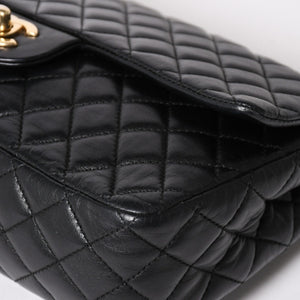 極美品 CHANEL シャネル マトラッセ25 チェーンショルダーバッグ A46514 12番台 バレンタイン限定 ココマーク ラムスキン 中古 4a003835