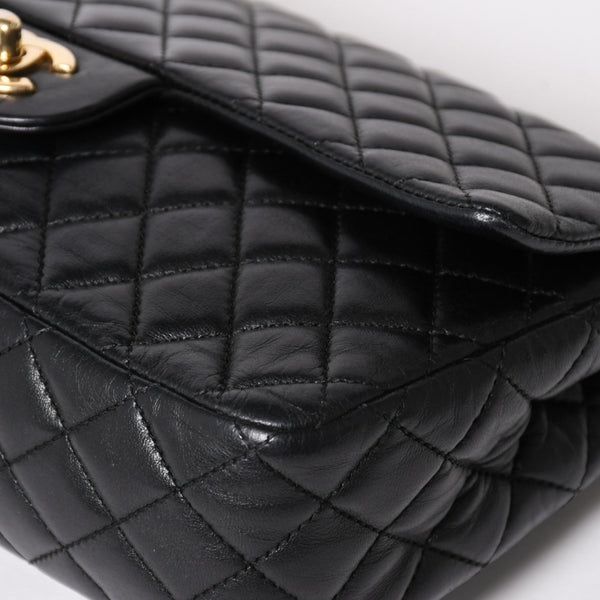 極美品 CHANEL シャネル マトラッセ25 チェーンショルダーバッグ A46514 12番台 バレンタイン限定 ココマーク ラムスキン 中古 4a003835