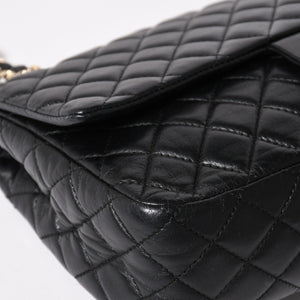極美品 CHANEL シャネル マトラッセ25 チェーンショルダーバッグ A46514 12番台 バレンタイン限定 ココマーク ラムスキン 中古 4a003835