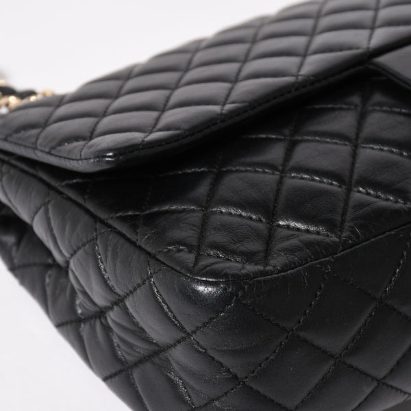 極美品 CHANEL シャネル マトラッセ25 チェーンショルダーバッグ A46514 12番台 バレンタイン限定 ココマーク ラムスキン 中古 4a003835