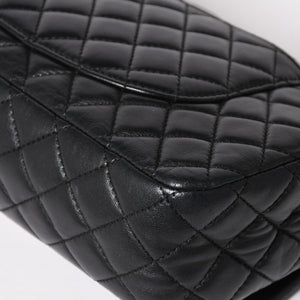 極美品 CHANEL シャネル マトラッセ25 チェーンショルダーバッグ A46514 12番台 バレンタイン限定 ココマーク ラムスキン 中古 4a003835