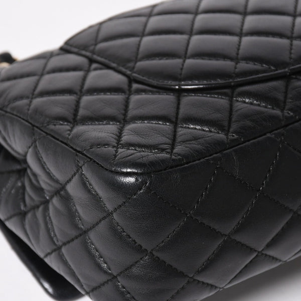 極美品 CHANEL シャネル マトラッセ25 チェーンショルダーバッグ A46514 12番台 バレンタイン限定 ココマーク ラムスキン 中古 4a003835