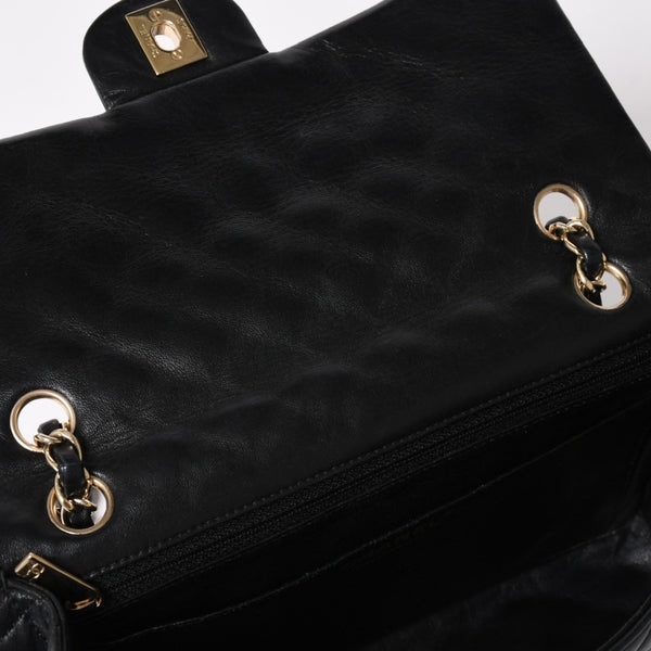 極美品 CHANEL シャネル マトラッセ25 チェーンショルダーバッグ A46514 12番台 バレンタイン限定 ココマーク ラムスキン 中古 4a003835