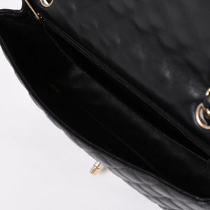 極美品 CHANEL シャネル マトラッセ25 チェーンショルダーバッグ A46514 12番台 バレンタイン限定 ココマーク ラムスキン 中古 4a003835