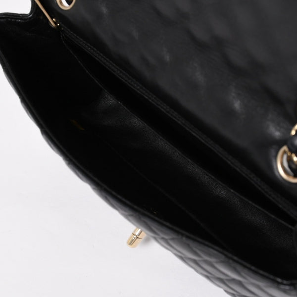 極美品 CHANEL シャネル マトラッセ25 チェーンショルダーバッグ A46514 12番台 バレンタイン限定 ココマーク ラムスキン 中古 4a003835