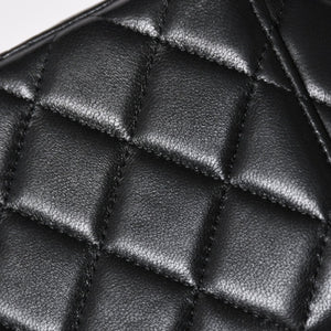 Very Good Condition CHANEL SO BLACK Vanity Chain Shoulder Bag AP2199 Random Number Coco Mark Used 4a003839