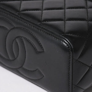 Very Good Condition CHANEL SO BLACK Vanity Chain Shoulder Bag AP2199 Random Number Coco Mark Used 4a003839