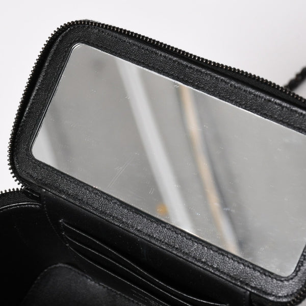 Very Good Condition CHANEL SO BLACK Vanity Chain Shoulder Bag AP2199 Random Number Coco Mark Used 4a003839