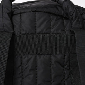 CHANEL CHANEL Sportsline Backpack Rucksack No. 10 Here Mark Nylon Stitch Black White Good Condition Used 4a003832