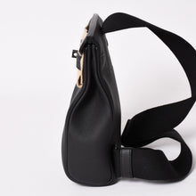 画像をギャラリービューアに読み込む, 新品未使用 エルメス HERMES ケリーアッカドPM W刻印 ワンショルダーバッグ ブラック ソーブラック モノクローム金具 中古 4a003843