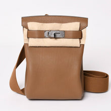 Load image into Gallery viewer, 新品未使用 エルメス HERMES ケリーアッカドPM W刻印 ワンショルダーバッグ アルザン シルバー金具 中古 4a003844