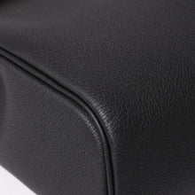 画像をギャラリービューアに読み込む, 新品未使用 エルメス HERMES ケリーアッカドPM W刻印 ワンショルダーバッグ ブラック ソーブラック モノクローム金具 中古 4a003843
