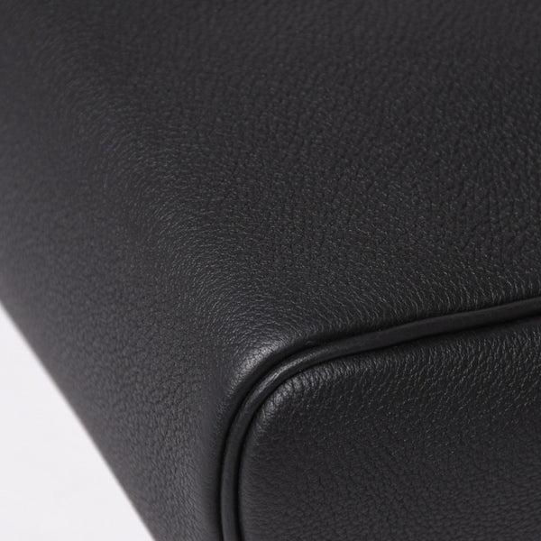 New and unused Hermes Kelly Akkad PM W engraved one shoulder bag black so black monochrome hardware used 4a003843