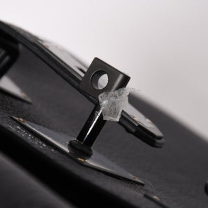 New and unused Hermes Kelly Akkad PM W engraved one shoulder bag black so black monochrome hardware used 4a003843