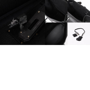 New and unused Hermes Kelly Akkad PM W engraved one shoulder bag black so black monochrome hardware used 4a003843