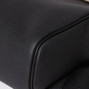 New and unused Hermes Kelly Akkad PM W engraved one shoulder bag black so black monochrome hardware used 4a003843