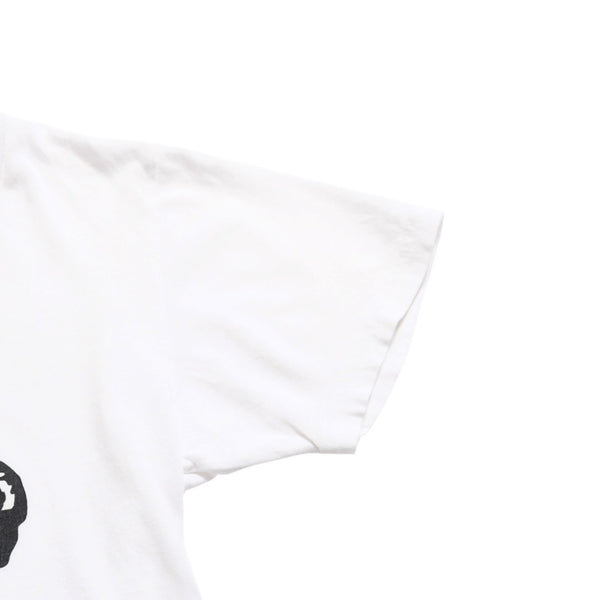 CHROME HEARTS クロムハーツ Joe Foti Dog Star Skull Tee ホースシュー CHプラス ホワイト Tシャツ Sサイズ スカルフェイス ドッグプリント スター 良品 中古 4a003851