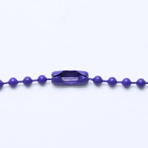 New and unused CHROME HEARTS Silichrome Dagger Pendant Purple Dagger Necklace Accessory Silicone Ball Chain Used 4a003849