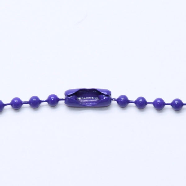 New and unused CHROME HEARTS Silichrome Dagger Pendant Purple Dagger Necklace Accessory Silicone Ball Chain Used 4a003849