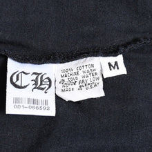 Load image into Gallery viewer, CHROME HEARTS クロムハーツ ホースシュー CHプラス 半袖Tシャツ ネイビー スクロールラベル Mサイズ カットソー 美品 中古 4a003852