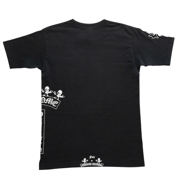 CHROME HEARTS Chrome Hearts 00s OLD FOTI SS T-shirt Joe Foti Harris Teeter Skull Black Old Chrome Hearts S size Good Condition Used 4a003859