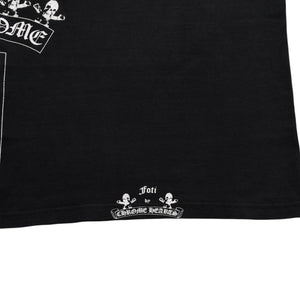 CHROME HEARTS Chrome Hearts 00s OLD FOTI SS T-shirt Joe Foti Harris Teeter Skull Black Old Chrome Hearts S size Good Condition Used 4a003859