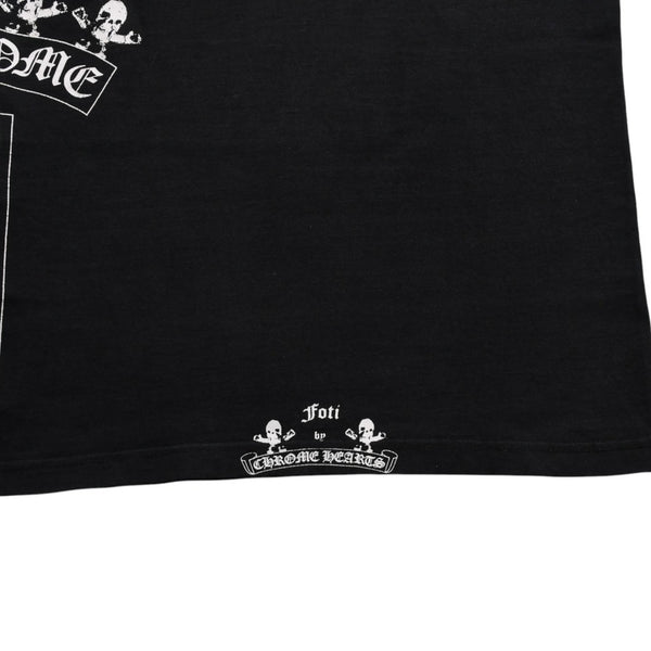 CHROME HEARTS Chrome Hearts 00s OLD FOTI SS T-shirt Joe Foti Harris Teeter Skull Black Old Chrome Hearts S size Good Condition Used 4a003859