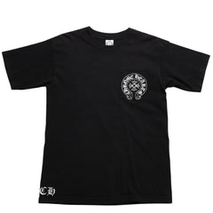 CHROME HEARTS Old Model Horseshoe&スPrinted Pocket T-Shirt, Size M, Horseshoe, CH Cross, Scroll Label, White, Excellent Condition, Used, 4a003868