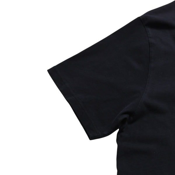 CHROME HEARTS クロムハーツ ホースシュー CHプラス 半袖Tシャツ ネイビー スクロールラベル Mサイズ カットソー 美品 中古 4a003852