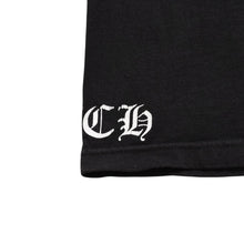 Load image into Gallery viewer, CHROME HEARTS クロムハーツ オールドモデル ホースシュー&amp;スタープリントポケットTシャツ Mサイズ ホースシュー CHクロス スクロールラベル CHロゴ スターデザイン ホワイト 美品 中古 4a003868