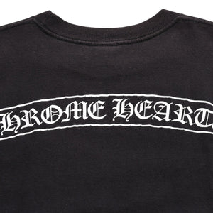 CHROME HEARTS Old Model Horseshoe&スPrinted Pocket T-Shirt, Size M, Horseshoe, CH Cross, Scroll Label, White, Excellent Condition, Used, 4a003868