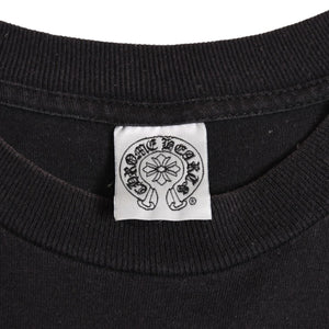 CHROME HEARTS Old Model Horseshoe&スPrinted Pocket T-Shirt, Size M, Horseshoe, CH Cross, Scroll Label, White, Excellent Condition, Used, 4a003868