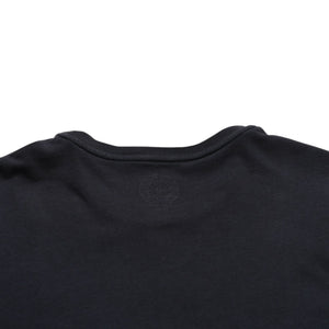 CHROME HEARTS クロムハーツ ホースシュー CHプラス 半袖Tシャツ ネイビー スクロールラベル Mサイズ カットソー 美品 中古 4a003852