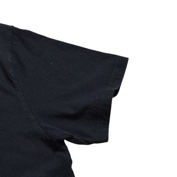 CHROME HEARTS クロムハーツ ホースシュー CHプラス 半袖Tシャツ ネイビー スクロールラベル Mサイズ カットソー 美品 中古 4a003852