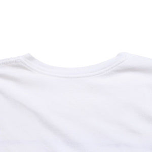 CHROME HEARTS クロムハーツ ロゴプリント半袖Tシャツ CHプラス スクロールラベル ホースシュー ホワイト Mサイズ 美品 中古 4a003853