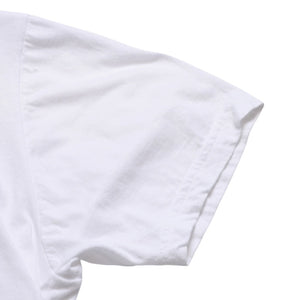 CHROME HEARTS クロムハーツ ロゴプリント半袖Tシャツ CHプラス スクロールラベル ホースシュー ホワイト Mサイズ 美品 中古 4a003853