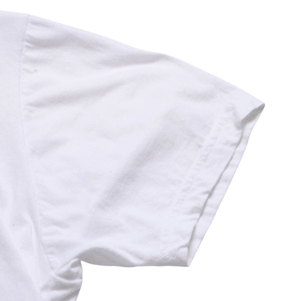 CHROME HEARTS クロムハーツ ロゴプリント半袖Tシャツ CHプラス スクロールラベル ホースシュー ホワイト Mサイズ 美品 中古 4a003853