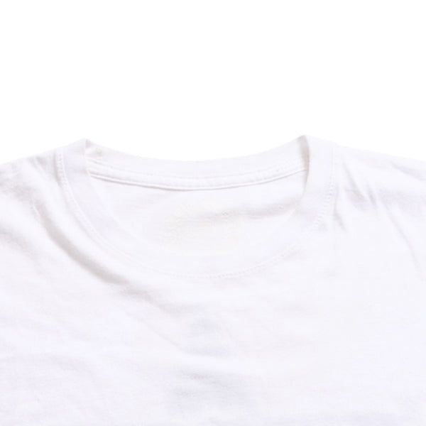 CHROME HEARTS Star CH Cross Print Tee CH Star Scroll Label Pentagram CH Cross White S Size Good Condition Used 4a003856