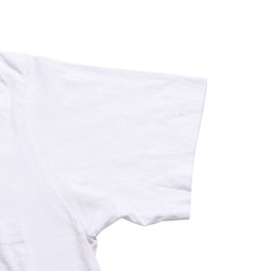 CHROME HEARTS Star CH Cross Print Tee CH Star Scroll Label Pentagram CH Cross White S Size Good Condition Used 4a003856