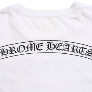 CHROME HEARTS T-shirt AOYAMA 20TH ANNIVERSARY Richard Stark Size L White Orange Good Condition Used 4a003857