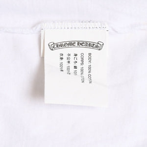CHROME HEARTS T-shirt AOYAMA 20TH ANNIVERSARY Richard Stark Size L White Orange Good Condition Used 4a003857
