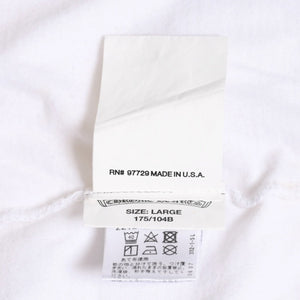 CHROME HEARTS T-shirt AOYAMA 20TH ANNIVERSARY Richard Stark Size L White Orange Good Condition Used 4a003857