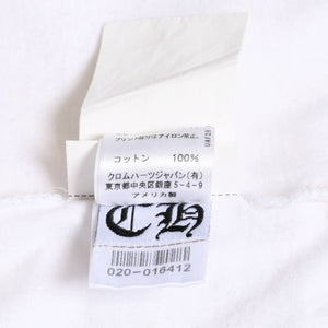 CHROME HEARTS T-shirt AOYAMA 20TH ANNIVERSARY Richard Stark Size L White Orange Good Condition Used 4a003857