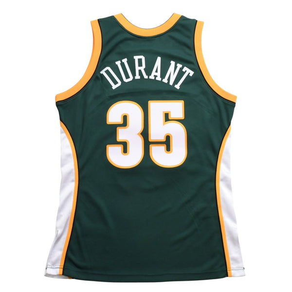 新品同様品 Mitchell&Ness ミッチェルアンドネス シアトルスーパーソニックス ケビンデュラント 2007-08 オーセンティックジャージ Mサイズ 中古 4a002209