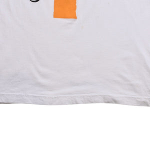 CHROME HEARTS T-shirt AOYAMA 20TH ANNIVERSARY Richard Stark Size L White Orange Good Condition Used 4a003857